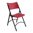 thumbnail image 1 of National Public Seating Lightweight Blow Molded Folding Chair - 4 Pack, 1 of 2