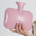 thumbnail image 4 of Bewildely Invierno mujeres hombres cuerpo bolsa de agua caliente recargable reutilizable portátil mano pies vientre calentador hombro espasmos musculares Suministros térmicos Rosado Bewildely HA071786-02, 4 of 6