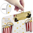 thumbnail image 4 of FMSHPON Popcorn Cartoon Fun Clipboard Hardboard Wood Nursing Clip Board and Pull for Standard A4 Letter 13x9 inches, 4 of 5
