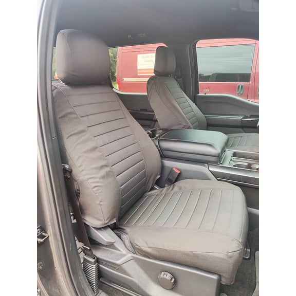 F511 2015-2022 Ford F150-550 XL/XLT/Lariat Front Buckets, Adjustable HR, Manual OR Electric Seats