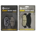 thumbnail image 3 of Niche Complete Organic Brake Pad Set for Yamaha XT250 Motorcycle MK1002666, 3 of 9