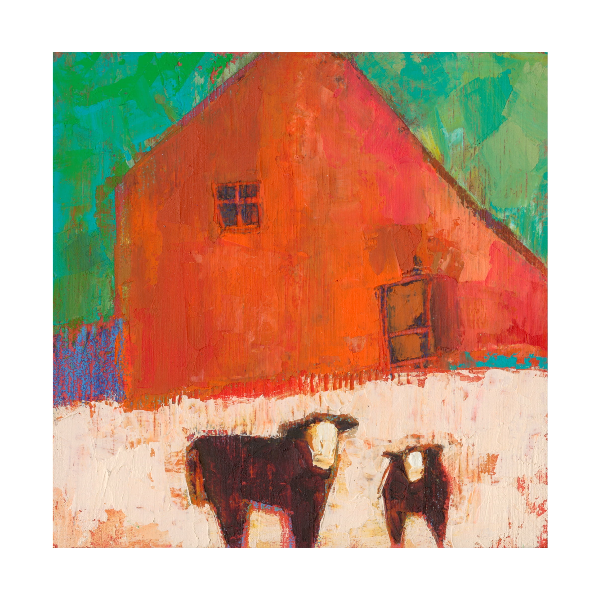 Sue Jachimiec 'Baraboo Barn' Canvas Art