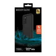 Body Glove Tidal Waterproof Phone Case for Samsung Galaxy A03s - Black/Clear