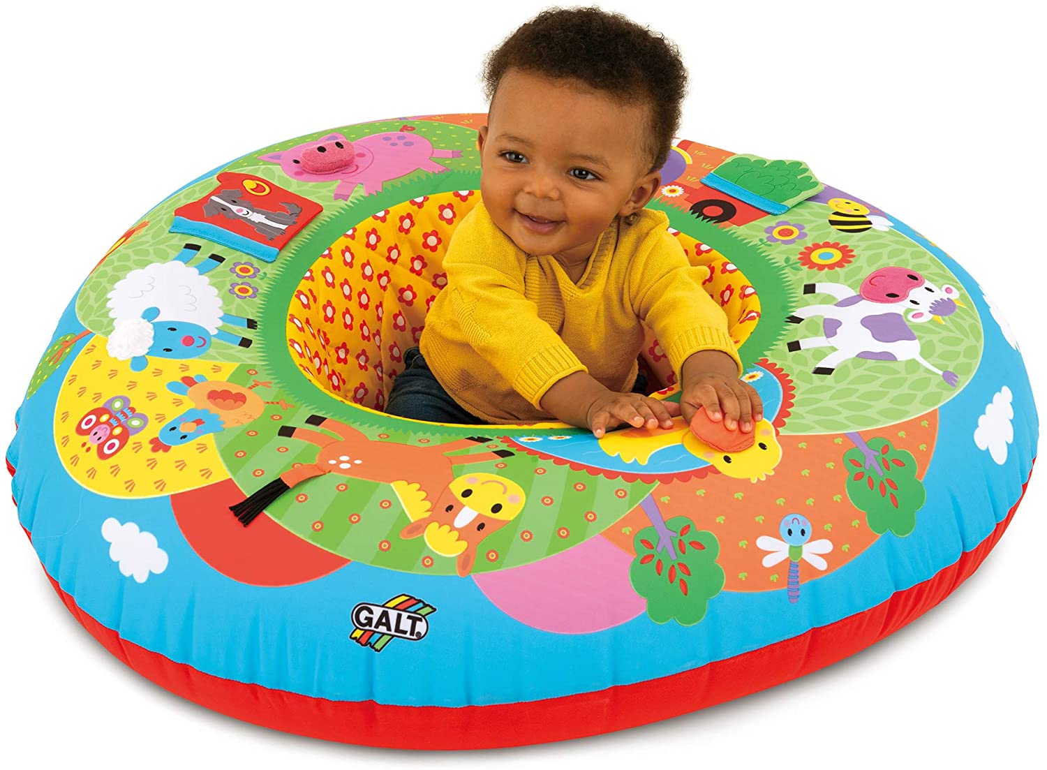 Galt Toys, Playnest - Farm, Baby Activity Center & Floor Seat, Multicolor - image 3 of 4