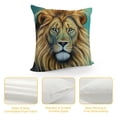 thumbnail image 4 of Nawypu  Throw Pillow Covers Classic Lion Pillow Cover Square Pillow Case Cushion for Home Decor Sofa Couch, 4 of 5