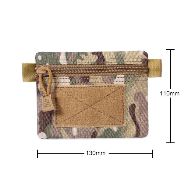 Camping al aire libre EDC Molle Wallet Mini monedero portátil cintura bolsa (naranja) Likrtyny Para estrenar