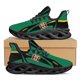 thumbnail image 1 of Conjunto de bandera nacional de Jamaica con estampado de emblema nacional, zapatos deportivos ligeros y transpirables de verano para exteriores, zapatos de plataforma, 1 of 6