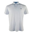 thumbnail image 2 of Men's Short Sleeve Tatersall Jersey Polo Shirt-BT-L, 2 of 3
