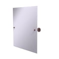 thumbnail image 1 of Allied Brass DT-92 Frameless Rectangular Tilt Beveled Edge Wall Mirror, Antique Copper, 1 of 3