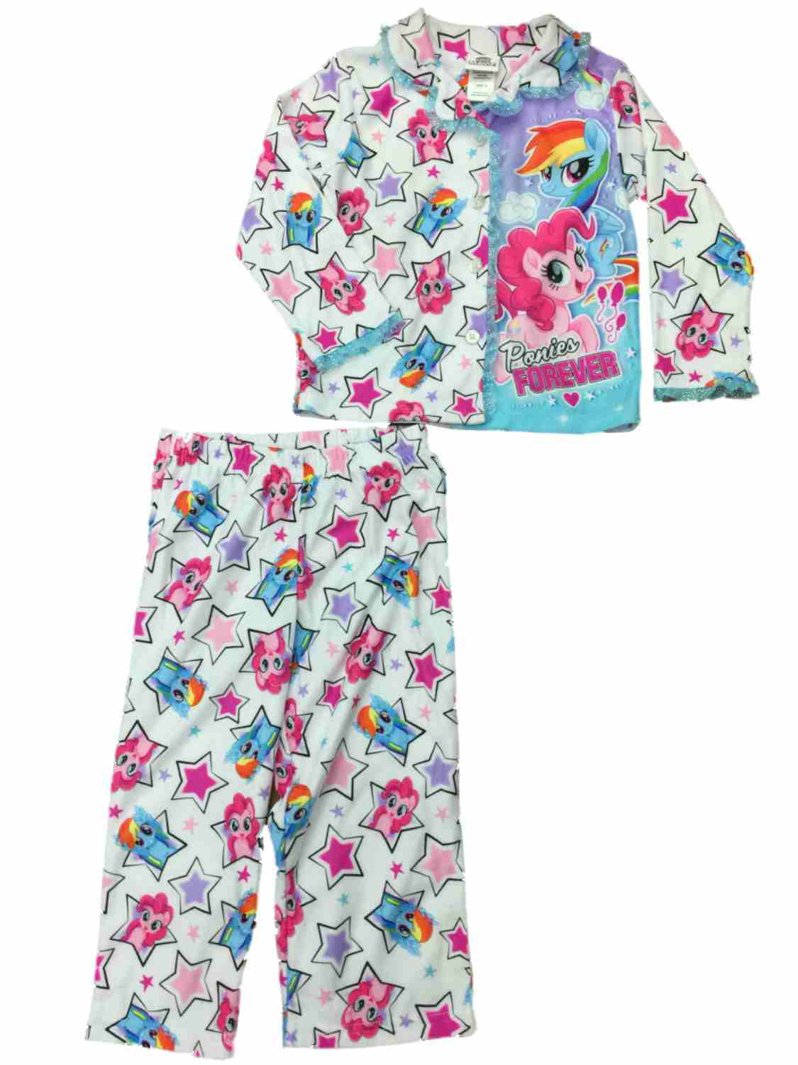 Girls Pajama Sets My Little Pony Girls 4-Piece Pajama Set sanchia.com.sv