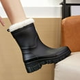 thumbnail image 5 of Women Rain Boots Ankle Rain Boots Waterproof Non- Casual Shoes Short Rain Boots Wide Calf For Gardening Outdoor Work And Everyday Wear Rain Boots, 5 of 7