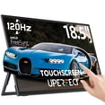 thumbnail image 1 of Monitor UPERFECT con pantalla táctil portátil de 18,5 pulgadas, 120 Hz, UHD FreeSync, 1 of 7
