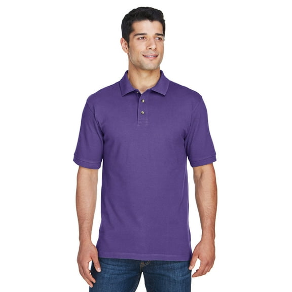 Harriton Men's 6 oz. Ringspun Cotton PiquÃ© Short-Sleeve Polo - M200