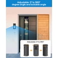 thumbnail image 3 of Soporte de videoportero antirrobo ajustable 360° para Ring, 3 of 6