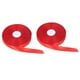 thumbnail image 1 of 2 rollos de cinta roja de 2 cm de ancho con borde dorado, 200 yardas en total, cinta roja brillante y lujosa, fina para decoración de fiestas y bodas., 1 of 14