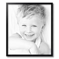 thumbnail image 2 of ArtToFrames 19x22 inch Satin Black Short Picture Frame, Black Wood Poster Frame (1416), 2 of 8