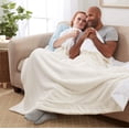thumbnail image 3 of Manta Sherpa de Blanket Genteele, supersuave y reversible, 150 x 180 cm, 3 of 6