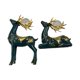 thumbnail image 5 of 2 figuras de reno de resina, artesanías, estatuas de ciervo para decoración de gabinetes y dormitorios. 16cmx26cm 18cmx16cm, 5 of 6