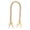 Golden Silver, variant on Graduation Honor Cord, 2-Tone Braided Graduation Cords with Tassel Bow, Graduation Stole Honor Cord for High School College Graduation Ceremony, Academic Honor Cord for Graduates
