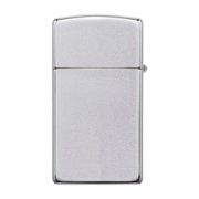 Zippo Slim Brushed Chrome Pocket Lighter