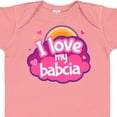 thumbnail image 4 of Inktastic I Love My Babcia Girls Girls Baby Bodysuit, 4 of 5