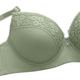 thumbnail image 4 of Gytharion Lace Wireless Bras Full Coverage Comfort Solid Bras for Women Everyday No Underwire Bras, 4 of 6