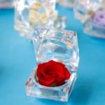 thumbnail image 4 of 1 rosa eterna preservada, nunca marchita, para San Valentín, cumpleaños y aniversario, con caja de regalo (roja), 4 of 5