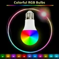 thumbnail image 6 of 4Pcs Remote Control Color Changing Light Rgb Led Bulbs Dimmable Party Lights, 6 of 6