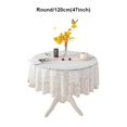 thumbnail image 2 of Matsuzay Mantel De Encaje Elegante con Fácil Y Durabilidad para Todas Las Ocasiones Flor De Hielo Duradera 120 Cm Type3 NO3, 2 of 6