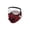 C008- Wine, variant on Sports & Outdoor Accessory, Cycling Face Covering, Reusable Filters Respirator Mask, Breathable Mesh Outdoor Mask, 14X6X5 in Gray 1 Piece, Detachable Anti-Fog Protective Goggles,