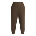 thumbnail image 6 of (2 pack) Terra & Sky Women's Plus Fleece Sweatpant, Size 0X-4X, 6 of 6
