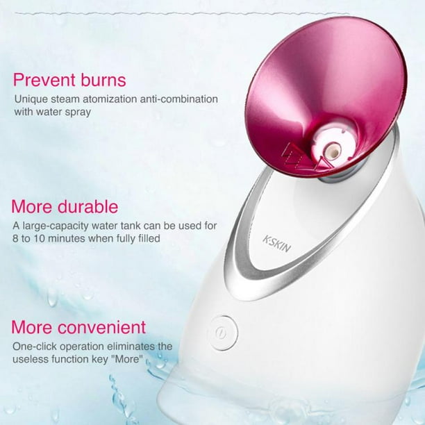 K-SKIN KD2331A Nano Ions Hot Spray Face Steamer Moisturizing Skin