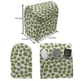 thumbnail image 4 of Green and White Stand Mixer Cover, Fresh Healthy Food Theme Graphic Artichoke Pattern Vegetarian Diet, Kitchen Appliance Organizer Bag Cover with Pockets, 5 Quarts, Green and White, by Ambesonne, 4 of 4