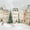 Gray, variant on Erosebridal Winter Village 7-Piece Twin Bedding,Cozy Christmas Scene Bedding Comforter Set,Light Gray Reversible