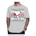 thumbnail image 4 of Playera Peanuts para Hombre, Manga Corta Gris Jaspe Talla EEG, 4 of 4