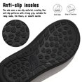 thumbnail image 4 of Knivor Closed Back Slippers for Women Slipper Socks Sherpa Fleece V‑Trim Slip On Indoor Outdoor Non Slip House Shoes, 4 of 8