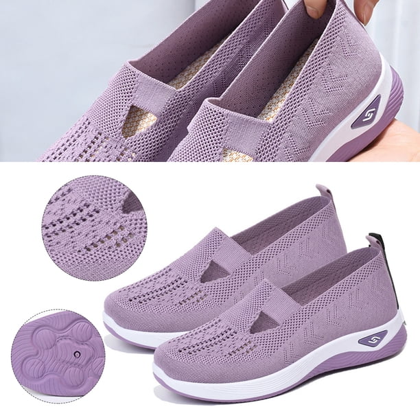 Zapatos Ortopédicos Casuales Descalzos Transpirables Cómodos Antideslizantes Con Soporte para El Mujeres