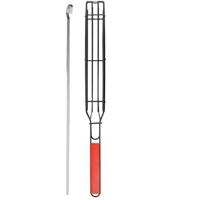 Panier de Grillade - Ensemble de 1 Boîte à Barbecue en Acier Inoxydable Robuste