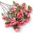 thumbnail image 2 of Bougainvillea Artificial Flowers, Faux Bougainvillea Flowers Bulk Bouquest for Vase, Fake Silk Floral 37.4 inches Long Stems for Wedding, Indoor, Outdoor Decoration (4PCS, Hot Pink), 2 of 5