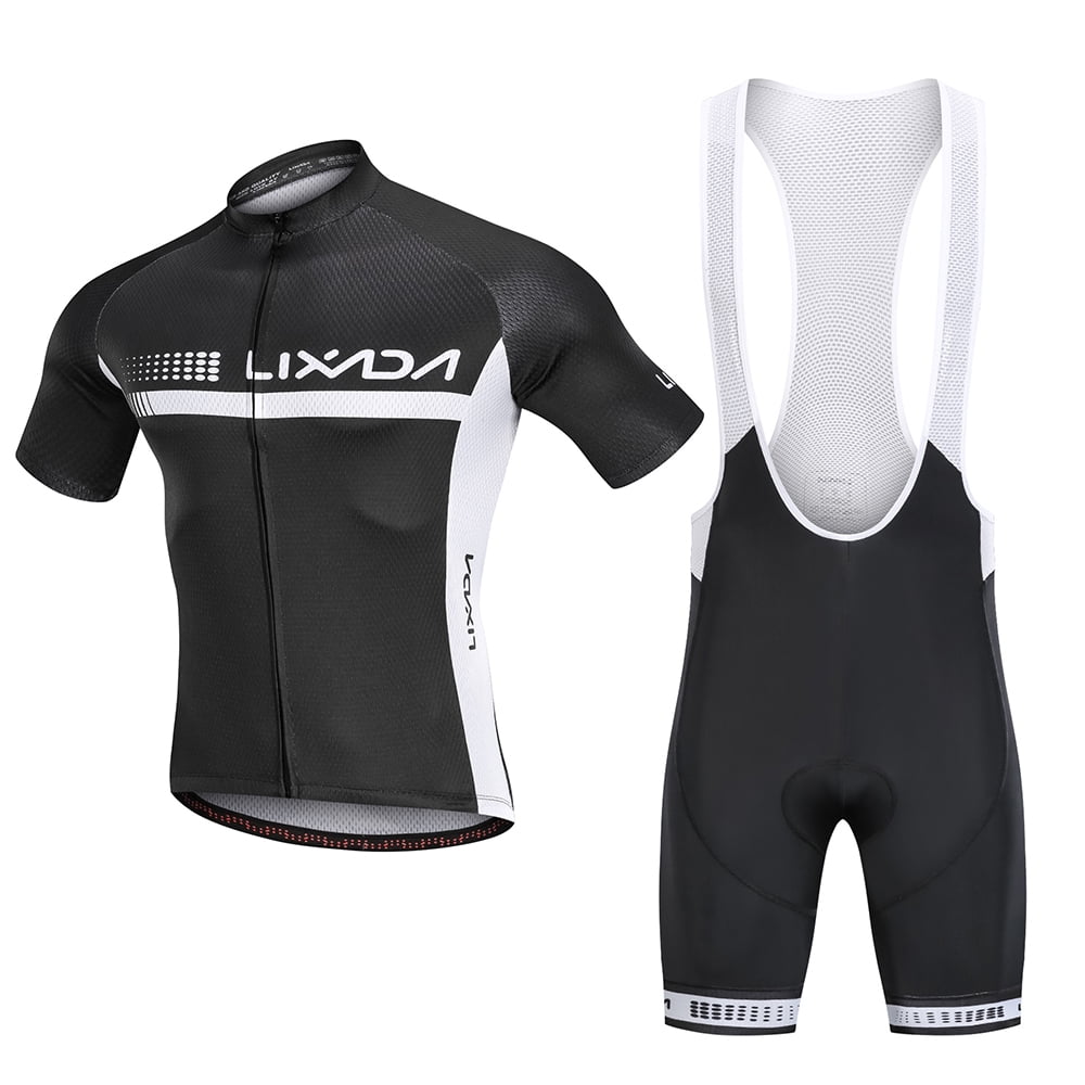 Road Bike Racing Suit Bicycle Suit Mens Bicycle Suit MTB Breathable Quick-Drying Suit Black Bicycle Suit 