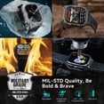 thumbnail image 2 of Reloj inteligente AMAZTIM M3, batería de 60 días, 50 m, resistente al agua, 2 of 7