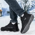 thumbnail image 5 of Men's Sneakers Winter Walking Shoes Thermal Insulated Comfortable Athletic Sneakers with Arch Support Non Sole for Outdoor Hiking and Everyday Casual Wear Lightweight Breathable Design, 5 of 8