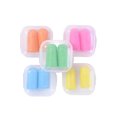 thumbnail image 1 of YSTIANN 5 Pairs Soft Foam Earplugs with Case - Noise Reducing Disposable Hearing Protection for Work, Travel & Sleep WJ85-3711, 1 of 7