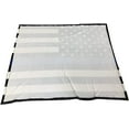 thumbnail image 3 of Thin Blue Line Throw Blanket - 50" x 60", Black, White, Blue, Christmas, Police Support, Veteran's Day, USA, 4th of July, 3 of 3