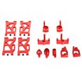 thumbnail image 2 of Para WLtoys XKS 144001 RC Racing Car Frente Trasero Aleación de aluminio Brazos de suspensión Kit de Abody Rojo, 2 of 7