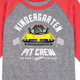 thumbnail image 3 of Hot Wheels - Pit Crew Kindergarten - Youth Raglan Graphic T-Shirt, 3 of 6