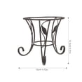 thumbnail image 2 of BESTYASH Soporte De Metal Negro Para Ideal Para De Cocina Y Exhibición En El Hogar, 2 of 8