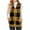 Yellow, variant on Baberdicy Womens Winter Coats Womens Jacket Sleeveless Lightweight Plaid Vest Cozy Cardigan Zipper Warm Outwear with Pocket Womens Winter Coats Black