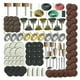 thumbnail image 1 of El juego de accesorios de herramientas rotativas 337Pcs se ajusta a vástago de 1/8 de pulgada para l Abanopi Broca de molienda, 1 of 7