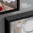 thumbnail image 4 of wall26 - 3 Piece Framed Canvas Wall Art - Breakfast with Muesli, Berries, Crisp Bread and Yogurt - Modern Home Art Stretched and Framed Ready to Hang - 16"x24"x3 BLACK, 4 of 5